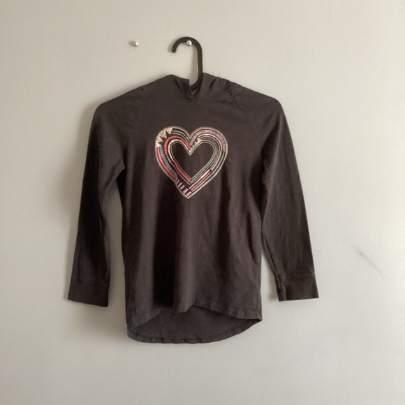 Kid’s Long Sleeve Hooded T-Shirt - Picture 1 of 3